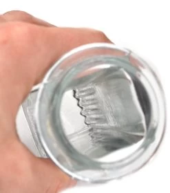 Coplin Staining Jar, Fits Up To 5 76x25mm Slides, 4.25" Tall - Eisco Labs -Laboratory Instrument Store BI0100 3