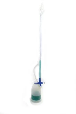 Automatic Zero Burette, 50mL - With Push Button Stopcock - Borosilicate Glass & Polyethylene