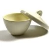Porcelain Crucible With Lid, Short Form, 50mL Capacity - Pack Of 50