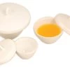 Porcelain Crucible With Lid, 100ml Capacity, Squat -