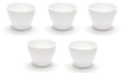 5PK Silica Crucible, 50mL - Low Form