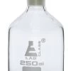 Reagent Bottle, 250mL - Clear - With Acid-Proof Polypropylene Stopper - Borosilicate Glass