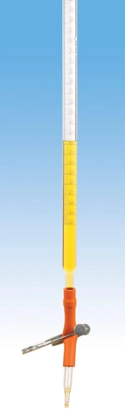 Burette, 100mL - Class B - With Pinch Clip - Borosilicate Glass