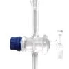 Burette, 25mL - Class B - With Stopcock - Blue Graduations - Borosilicate Glass