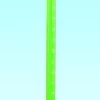 Burette, 25mL - Class B - With PTFE Stopcock - Blue Graduations - Borosilicate Glass
