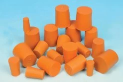 Stopper Rubber, Solid, Bottom 29mm, Top 33mm, Length 32mm, Pk Of 10