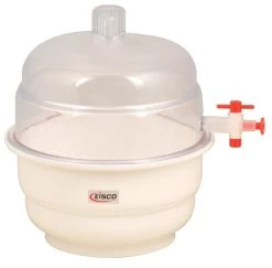 Desiccator - Vacuum, PP - 24cm