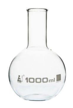 1000ml Flat Bottom Florence Boiling Flask