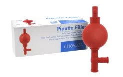 Rubber Pipette Filler - 54mm Dia. Three Valve -Laboratory Instrument Store CH0580A 3