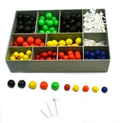 Organic And Inorganic Chemistry Molecular Atomic Model Set - 520 Pieces With Hard Plastic Case -Laboratory Instrument Store CH0608A 4 56cf57f5 bfed 4b62 b578 fe322e05bf41