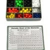 Organic And Inorganic Chemistry Molecular Atomic Model Set - 520 Pieces With Hard Plastic Case