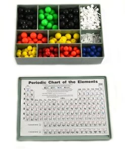 Organic And Inorganic Chemistry Molecular Atomic Model Set - 520 Pieces With Hard Plastic Case