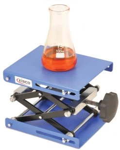 Laboratory Scissor Jack - 6" By 5"- Max Height 10", Min Height 2"