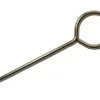 Retort Ring, Closed - 3" I.D. With 5.5" Stem - Plated Mild Steel