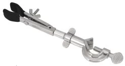 2 Prong Single Adjustable Universal Clamp - Small, With Integral Bosshead