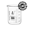 Heavy Duty Beaker, 1000ml - 5mm Thick Walls - Graduated - Borosilicate Glass