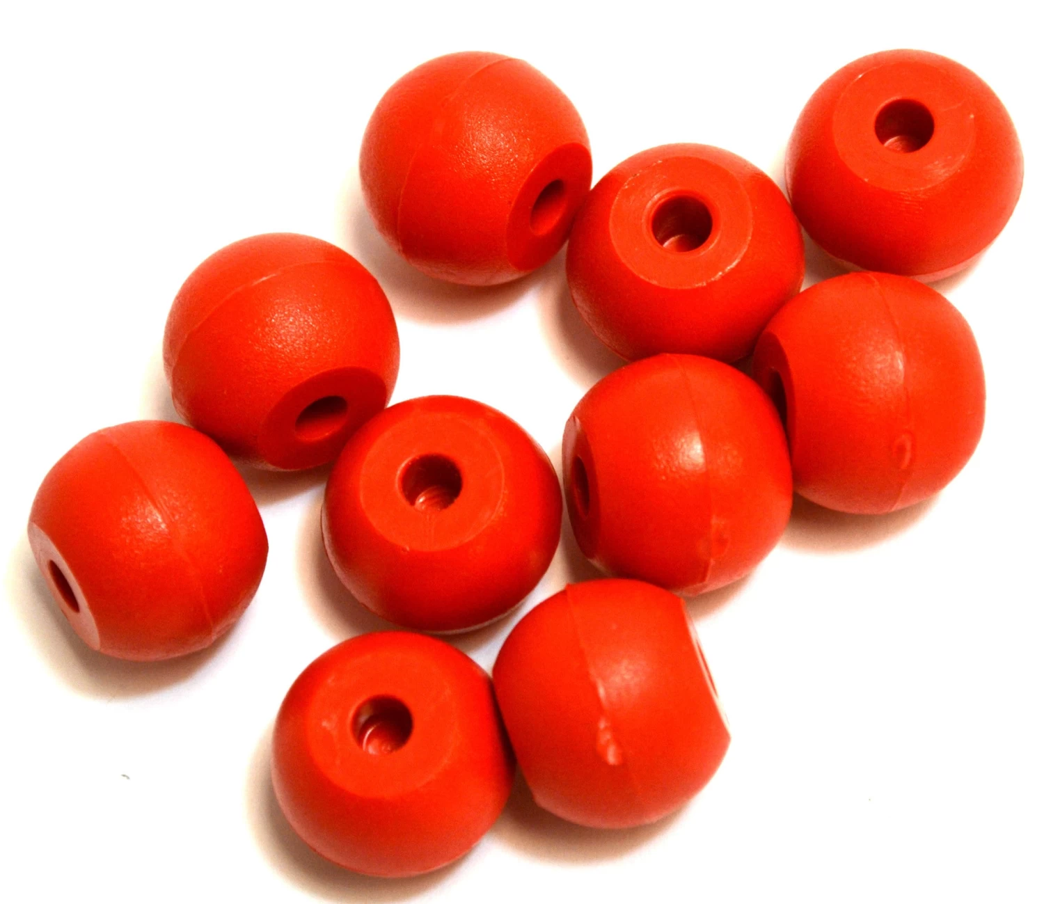 Molecular Model Part; Red Ball; 2cm; 2 Holes At 180¡; Pk Of 10 1 Molecular Model Part; Red Ball; 2cm; 2 Holes At 180¡; Pk Of 10