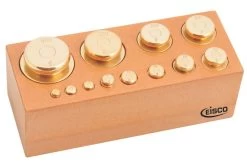 Balance Weight - PW, Polished Brass, Capacity 500gm.