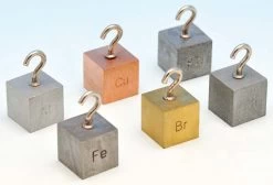 Specific Gravity Cubes - Zinc - With Hook