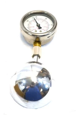 Superior Metal Jolly Bulb With Manometer Attached