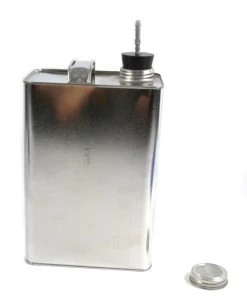 Collapsable Metal Can With Stopper & Fitting For Demonstrating Ideal Gas Law