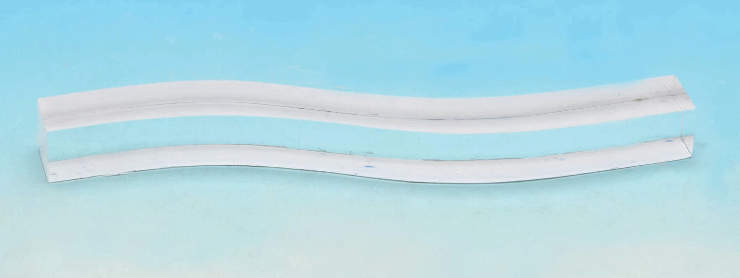 Acrylic Light Guide Demonstrator, For Use With Ray Box, 220mm Long 1 Acrylic Light Guide Demonstrator, For Use With Ray Box, 220mm Long