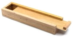 Wooden Box For 6" (150 Mm) Bar Magnets, With Sliding Top -