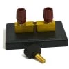 Visual Copper Plug Switch, 2 Terminals - 4mm Terminals (Removable Plug)