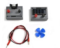 Solar Cell With Mini Motor Fan