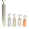 5 Piece Hooked Cylinder Set - Includes Aluminum, Copper, Stainless Steel, Tin, & Zinc