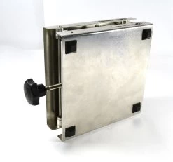 Eisco Labs Stainless Steel Lab Jack - 8x8" Surface - 11" Max Height - Dynamic Load - 7kg Static Strength - 30kg -Laboratory Instrument Store SSJCT30 3