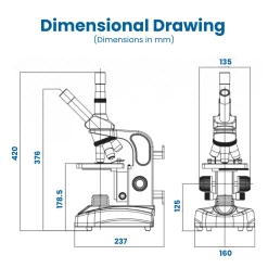 Digital Teaching Microscope With Eyepiece Camera, EXM-150-VT-EP - Vertical Dual View Head, 40-400X Magnification, Cordless LED Illumination - 5.1 MP Image & 26 FPS Video Capture - USB 2.0 Output 7 Digital Teaching Microscope With Eyepiece Camera, EXM-150-VT-EP - Vertical Dual View Head, 40-400X Magnification, Cordless LED Illumination - 5.1 MP Image & 26 FPS Video Capture - USB 2.0 Output -Laboratory Instrument Store aeqcdhyr3hi2egp9paaz