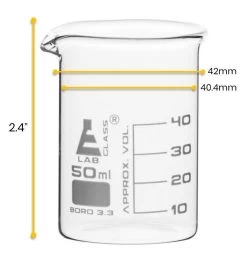 Beaker, 50ml - Low Form - Graduated - Borosilicate Glass -Laboratory Instrument Store afu9w22qpvfmvomgmz44 07c424ae 4338 45f4 bdf3 e051671d69e0