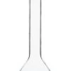 Volumetric Flask, 50ml - Class B - 12/21 Polyethylene Stopper, Borosilicate Glass - Blue Graduation, Tolerance ±0.120