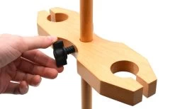 Double Funnel Stand - Holds 2 Funnels - Hardwood -Laboratory Instrument Store autphkrcdskls0yah5lq