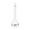 Volumetric Flask, 100ml - Class A, ASTM - Tolerance ±0.080 Ml - Glass Stopper - Single, Blue Graduation
