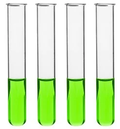 32PK Test Tubes, 30mL, 20x150mm - Rimmed - Light Wall, 1.2mm Thick - Borosilicate 3.3 Glass