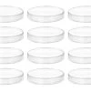 12PK Petri Dishes, 6" X 0.75" (153 X 20mm) - With Lid - Polypropylene Plastic
