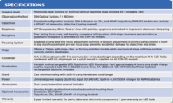 Teaching Microscope EXM-150 -I - Dual View Head, 40-1000X Magnification, Mechanical Stage, Iris Diaphragm, Cordless LED Illumination -Laboratory Instrument Store bcrj8or6qpn7yewbc0y6
