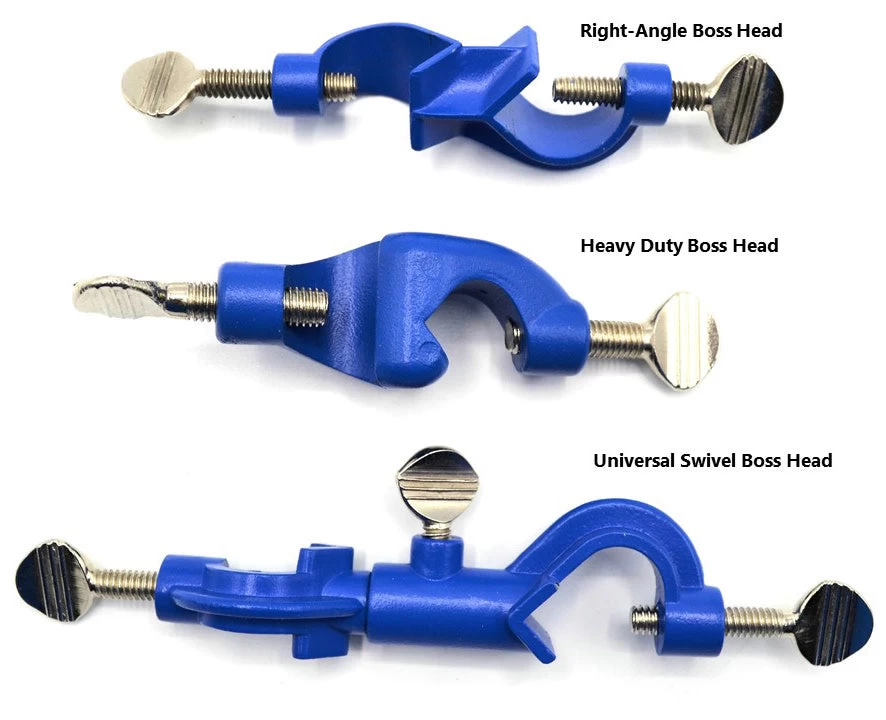 11 Piece Set - Rectangular Retort Stand, Rod, Bossheads, Clamps, And Rings 4 11 Piece Set - Rectangular Retort Stand, Rod, Bossheads, Clamps, And Rings - Image 4