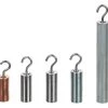 Specific Gravity Cylinders With Hooks, Set/5 - Includes Copper, Tin, Aluminum, Zinc, Stainless Steel