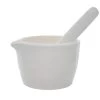 Mortar & Pestle, 70mL - 80mm - Porcelain, Unglazed Grinding Surface