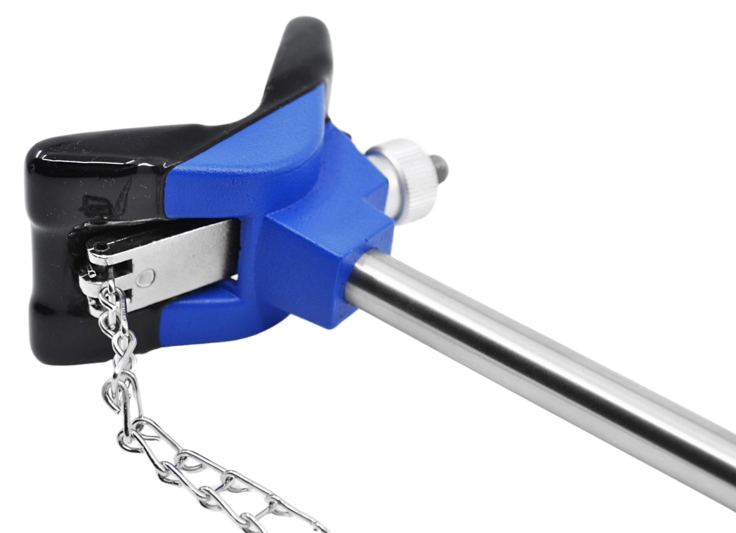 Clamp, 8 Inch With Chain, 19 Inch - With Stainless Steel Rod - Vinyl-Coated 3 Clamp, 8 Inch With Chain, 19 Inch - With Stainless Steel Rod - Vinyl-Coated - Image 3