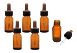 6PK Dropping Bottles, 30mL - Amber - Screw Cap - Soda Glass -Laboratory Instrument Store bnnb9ekbtj7dkkoc0zkp