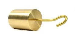 Individual Hooked Weights - Brass - 500g