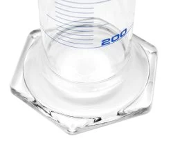 Graduated Cylinder, 2000ml - Class A - Blue Graduations - Hexagonal Base -Laboratory Instrument Store byfbil0j03o1ctmaqyba