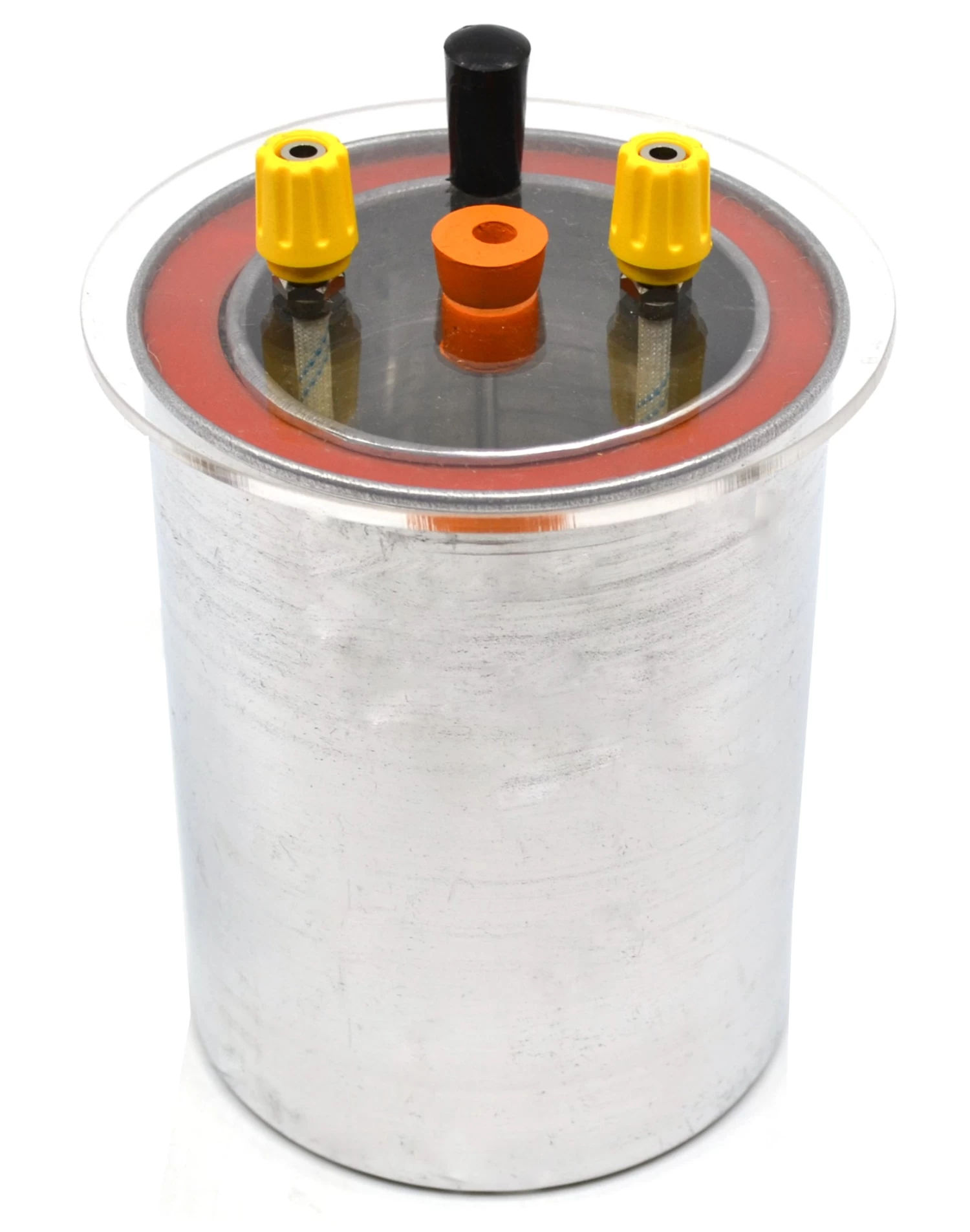 Premium 250mL Double Wall Electric Calorimeter With Transparent Lid, Stirrer, And 5 Watt Heating Coil - 1 Premium 250mL Double Wall Electric Calorimeter With Transparent Lid, Stirrer, And 5 Watt Heating Coil -