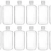 12PK Reagent Bottles, 250ml - Narrow Neck With Screw Cap - Polypropylene