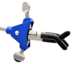 3 Finger Adjustable Clamp On Stainless Steel Rod - 2.3" Max Opening -Laboratory Instrument Store cfzjhuxsefibk5jxtqvb