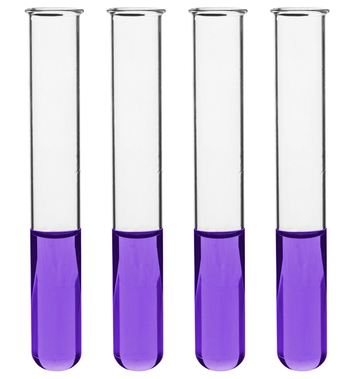 48PK Test Tubes, 20mL, 16x150mm - Rimmed - Light Wall, 1.2mm Thick - Borosilicate 3.3 Glass 1 48PK Test Tubes, 20mL, 16x150mm - Rimmed - Light Wall, 1.2mm Thick - Borosilicate 3.3 Glass
